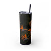 Skinny Tumbler with Straw – 20 oz Stainless Steel Cup