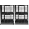 31 Two-Tier Dog Crate 46A