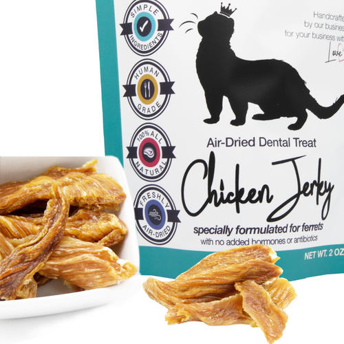 Chicken Breast Jerky Treat for Ferrets