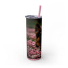 Skinny Tumbler with Straw – 20 oz Stainless Steel Cup