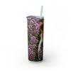 Skinny Tumbler with Straw – 20 oz Stainless Steel Cup