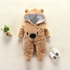 Autumn and winter newborn climbing suit