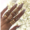 Diamond set ring jewelry