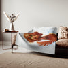 Sweatshirt Blanket – Plush Fleece Throw, 2 Size Options