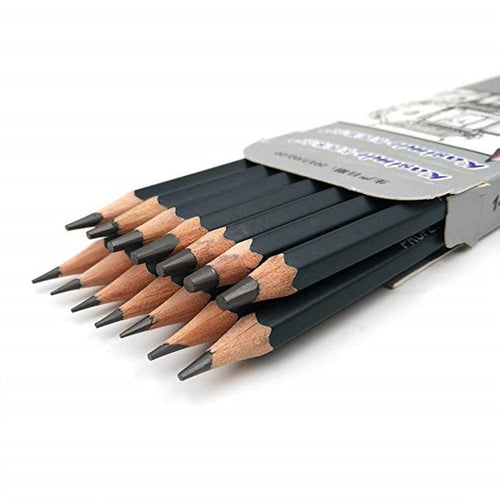Set of 14 pencil sketches