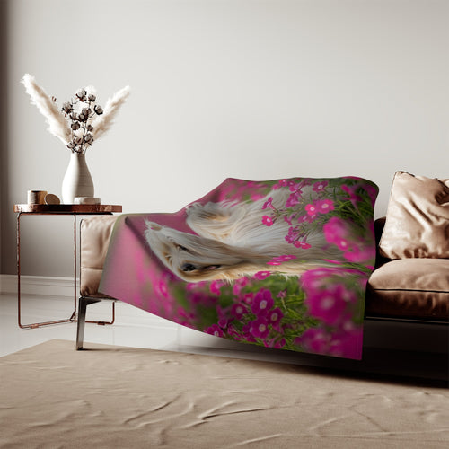 Sweatshirt Blanket – Plush Fleece Throw, 2 Size Options
