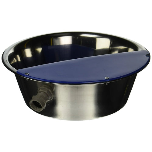 Bear Bear Pet Sir Aqua II Automatic Float Waterer 1.8 Gallon Silver Blue