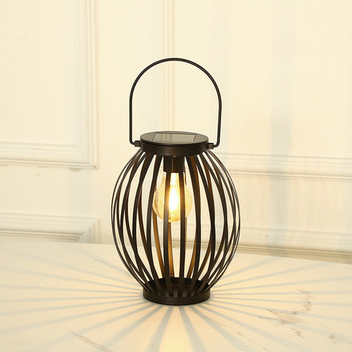 Solar Iron Lamp Outdoor Yard Lamp Garden Lawn Lamp