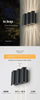 Modern Led Outdoor Up And Down Spotlight Waterproof