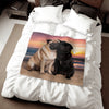 Sweatshirt Blanket – Plush Fleece Throw, 2 Size Options