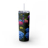 Skinny Tumbler with Straw – 20 oz Stainless Steel Cup