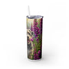 Skinny Tumbler with Straw – 20 oz Stainless Steel Cup