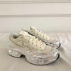 New Cool Red on Shiny Silver Shoes for Women