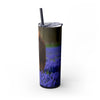 Skinny Tumbler with Straw – 20 oz Stainless Steel Cup