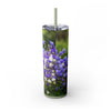 Skinny Tumbler with Straw – 20 oz Stainless Steel Cup