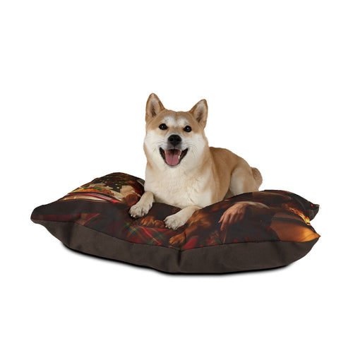 Scottish Holiday Feast Pet Bed
