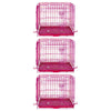 24-42 Collapsible Pink Dog Crate RED24-42