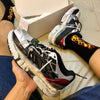 Retro distressed creative design GRAFFITTI Women's shoes