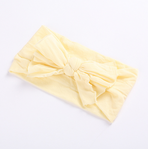 Nylon stockings fashion wide hair band handmade bow headband