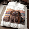 Sweatshirt Blanket – Plush Fleece Throw, 2 Size Options