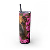 Skinny Tumbler with Straw – 20 oz Stainless Steel Cup