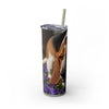 Skinny Tumbler with Straw – 20 oz Stainless Steel Cup