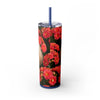 Skinny Tumbler with Straw – 20 oz Stainless Steel Cup