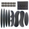 Cycling Bike Helmet Lining Universal Breathable Sponge Liner With Velcro Chin Pad Hot Press Molding