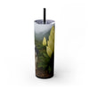 Skinny Tumbler with Straw – 20 oz Stainless Steel Cup