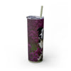 Skinny Tumbler with Straw – 20 oz Stainless Steel Cup