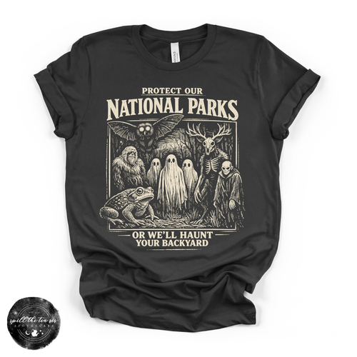 Protect Our National Parks Cryptid Tee | Outdoor Graphic T-Shirt