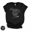 The Witchy Woman in Me White Tee ( WHITE DESIGN) | Witchy Graphic T-Shirt
