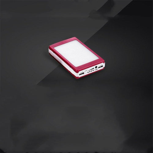 Aluminum alloy camping lamp solar power bank material