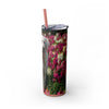 Skinny Tumbler with Straw – 20 oz Stainless Steel Cup