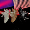 Blade Bottom Men's Trendy Sports Casual Shoes Reflective Lightweight Breathable Running Shoes