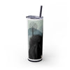 Skinny Tumbler with Straw – 20 oz Stainless Steel Cup
