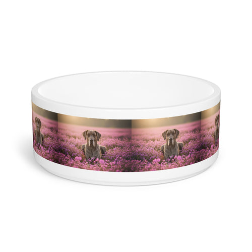 Ceramic Pet Bowl – 16 oz Dog Feeding Bowl