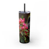 Skinny Tumbler with Straw – 20 oz Stainless Steel Cup