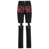 Trendy Hot High-rise Jeans With Stitchable Metal Buckle