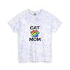 Pride Cat Mom Dyed Tee Unisex Cotton T-Shirt 3 sizes