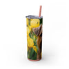 Skinny Tumbler with Straw – 20 oz Stainless Steel Cup