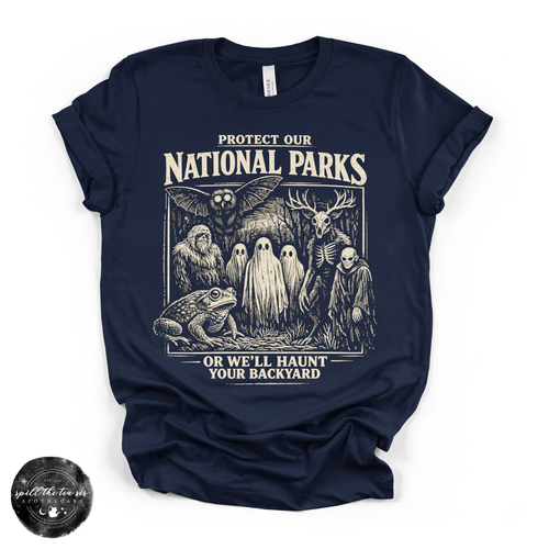 Protect Our National Parks Cryptid Tee | Outdoor Graphic T-Shirt