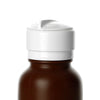 Alcohol Dispensing Bottle Amber Plastic One Hand Dispensing Travel Size Refillable