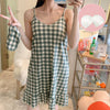 Summer Suspender Nightdress Women''s Bra Pajamas  Pure Cotton