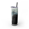 Skinny Tumbler with Straw – 20 oz Stainless Steel Cup