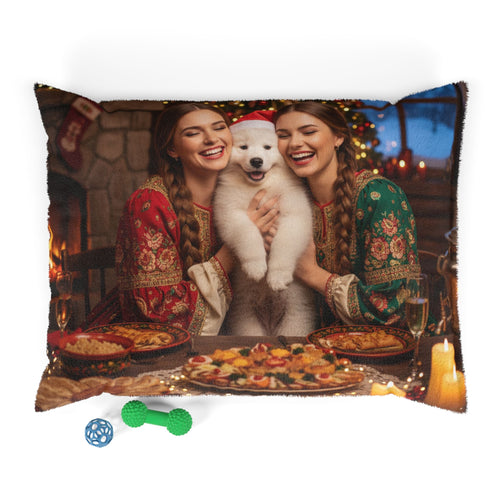 Russian Holiday Feast Pet Bed