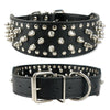 Rivet Studded Large Dog Collar