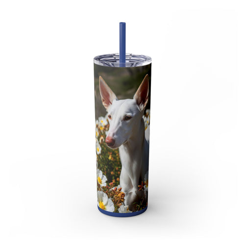 Skinny Tumbler with Straw – 20 oz Stainless Steel Cup