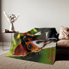 Sweatshirt Blanket – Plush Fleece Throw, 2 Size Options
