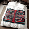 Sweatshirt Blanket – Plush Fleece Throw, 2 Size Options
